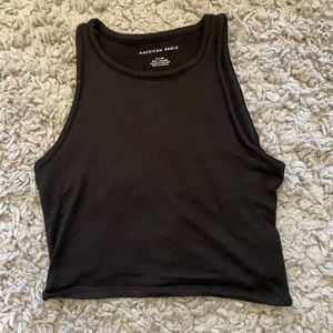 Black Halter tank top